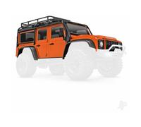 Traxxas Land Rover Defender 1/18 RC Rock Crawler Body Orange TRX9712-ORNG