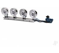 Traxxas LED light bar, assembled with wire harness (fits #9262 roll bar) TRX9264