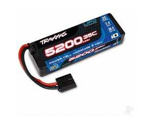 Traxxas LiPo 5200mAh 7.4V 2-Cell 35C RC Battery Hard Case TRX2844R