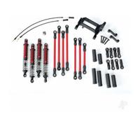 Traxxas Long Arm Lift Kit 1/10 TRX-4 Suspension Red TRX8140R