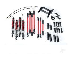 Traxxas Long Arm Lift Kit 1/10 TRX-4 Suspension Red TRX8140R