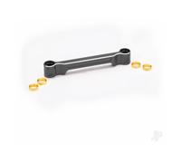 Traxxas Maxx Slash Aluminium Steering Drag Link 1/8 Grey Anodised TRX10239-GRAY