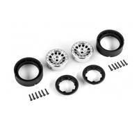 Traxxas Method Race Wheels 105 Beadlock 1.0 Inch Satin Chrome TRX9781-SATIN