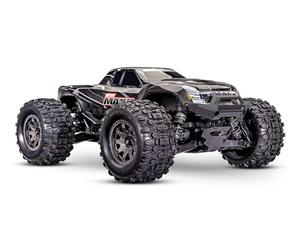 TRAXXAS Mini Maxx 4WD Brushless BL-2S RTR 1:12 Monster Truck Black with Battery 2A USB/C Charger