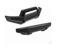 Traxxas Mini Maxx Replacement Bumper Set Front Rear Black TRX10735-BLK