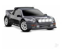 Traxxas Mini Rally VXL Ford RS200 4WD RTR, Grey (+ TQi 2-ch, VXL-3S, 2S LiPo, USB-C Charger, Clipless Body) TRX108046-1-GRAY