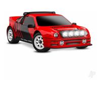Traxxas Mini Rally VXL Ford RS200 4WD RTR, Red (+ TQi 2-ch, VXL-3S, 2S LiPo, USB-C Charger, Clipless Body) TRX108046-1-RED