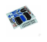Traxxas Mini Rally VXL Ford RS200 Decal Sheet Blue TRX10816-BLUE