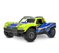 TRAXXAS Mini Slash 4x4 RTR Remote Control Car for Beginners, Mini Scale, Yellow, with TQ BL-2s System, USB-C Charger and 2s LiPo Battery