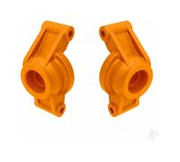 Traxxas Mini Stub Axle Carriers Rear Left Right Orange Aluminium TRX10752-ORNG