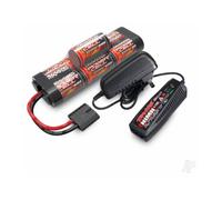 Traxxas NiMH Completer Pack 8.4V 3000mAh Charger iD Battery TRX2984T