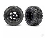 Traxxas Pro Scale Sand Car Assembled Wheel Tyre Set Rear Pair TRX10947