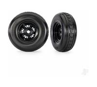 Traxxas Pro Scale Sand Car Wheels Tyres Black Dual Profile TRX10972