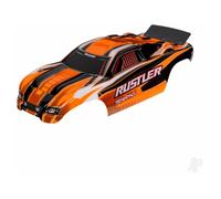 Traxxas Rustler 1/10 RC Stadium Truck Body Orange TRX3750T