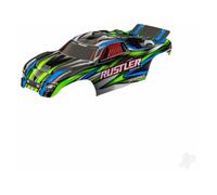 Traxxas Rustler 1/10 RC Stadium Truck Body Shell Green TRX3721-GRN