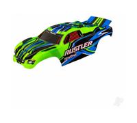 Traxxas Rustler 1/10 RC Stadium Truck Body Shell Green TRX3734-GRN