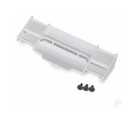 Traxxas Rustler 4X4 1/10 Replacement Wing White with Fasteners TRX6721A