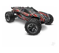 Traxxas Rustler 4X4 HD VXL 1:10 4WD RTR Brushless Electric Monster Truck, Red (+ TQi 2-ch, TSM, VXL-3s, Velineon 3500kV, Extreme HD Kit, Clipless ProGraphix Body) TRX67376-4-RED