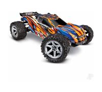 Traxxas Rustler 4X4 VXL 1:10 4WD RTR Brushless Electric Stadium Truck, Orange (+ TQi 2-ch, TSM, VXL-3s, Velineon 3500kV) TRX67076-4-ORNG