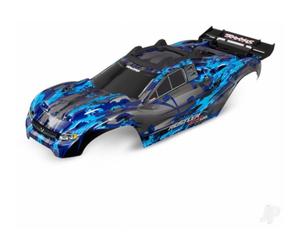 Traxxas Rustler 4X4 VXL 1/10 RC Body Silver Pre-Painted TRX6717X