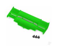 Traxxas Rustler 4X4 Wing 1/10 Green with 3x8 Fastening Screws TRX6721G