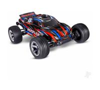 Traxxas Rustler HD 1/10 2WD Brushless RC Stadium Truck Red TRX37354-4-RED