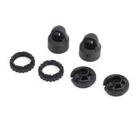 Traxxas Shock caps, GT-Maxx shocks (2) / spring perch/adjusters (2) (for 2 shocks) (for Sledge) 9664