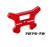 Traxxas Shock Tower Front Sledge Red-Anodised Aluminium TRX9639R