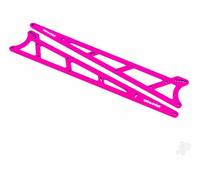 Traxxas Side plates, wheelie bar, Pink (aluminium) (2 pcs) TRX9462P