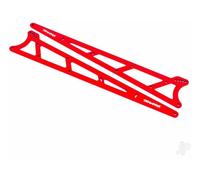 Traxxas Side plates, wheelie bar, Red (aluminium) (2 pcs) TRX9462R