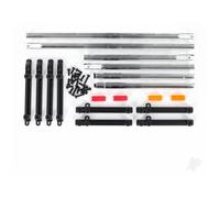 Traxxas Side Trim Chrome Left and Right LED Lens for TRX-4 1/10 RC Body TRX9231