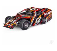 Traxxas Slash Modified BL-2S 1:10 2WD RTR Dirt Oval Racer, Orange (+ TQ 2-ch, BL-2S, 3300kV, 2S LiPo, USB-C Charger) TRX104354-74-ORNG