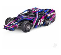 Traxxas Slash Modified BL-2S 1:10 2WD RTR Dirt Oval Racer, Pink (+ TQ 2-ch, BL-2S, 3300kV, 2S LiPo, USB-C Charger) TRX104354-74-PINK
