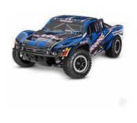 Traxxas Slash VXL 1:10 4X4 RTR Short Course Truck, Blue (+ TQ 2-ch, VXL-3S, Velineon 3500kV, Clipless Body) TRX68386-4-BLUE