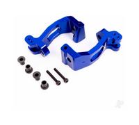 Traxxas Sledge Caster Blocks C-Hubs 1/8 Aluminium Blue TRX9532X