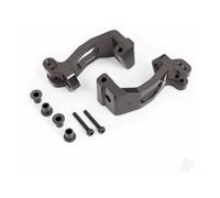 Traxxas Sledge Caster Blocks C-Hubs Dark Titanium Aluminium TRX9532A