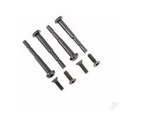 Traxxas Sledge Hardened Steel Shock Pins Front Rear with CCS Pins TRX9663