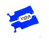 Traxxas Sledge Rear Suspension Arm Covers Blue Left and Right Pair TRX9634X