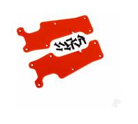 Traxxas Sledge Suspension Arm Covers Red Front Left Right TRX9633R