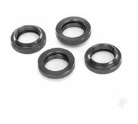 Traxxas Spring retainer (adjuster), Grey-anodised aluminium, GTX shocks (4 pcs) (assembled with o-ring) TRX7767-GRAY