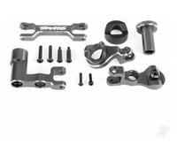 Traxxas Steering Bellcranks Drag Link Assembly Grey Aluminium TRX7843-GRAY
