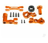 Traxxas Steering Bellcranks Drag Link Assembly Orange Aluminium TRX7843-ORNG