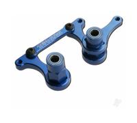 Traxxas Steering bellcranks, drag link (Blue-anodised 6061-T6 aluminium) / 5x8mm ball bearings (4 pcs) / hardware (assembled) TRX3743A