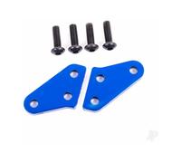 Traxxas Steering Block Arms Aluminium Blue Anodised Pair TRX9636X
