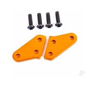 Traxxas Steering Block Arms Aluminium Orange Pair 9537 9637 TRX9636T