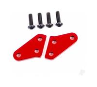 Traxxas Steering Block Arms Red Anodised Aluminium Left Right Pair TRX9636R