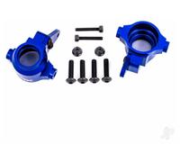 Traxxas Steering Blocks 6061-T6 Aluminium Blue Anodised Sledge TRX9635X