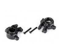 Traxxas Steering Blocks Extreme Heavy Duty Black Left Right Pair TRX9037