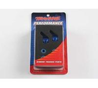 Traxxas Steering Blocks, Rustl/Stamp/Bandit Blue-Anodised,5X11mm Bb