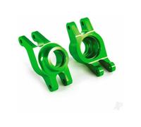 Traxxas Stub Axle Carriers Rear 6061-T6 Aluminium Green 2pcs TRX8952G
